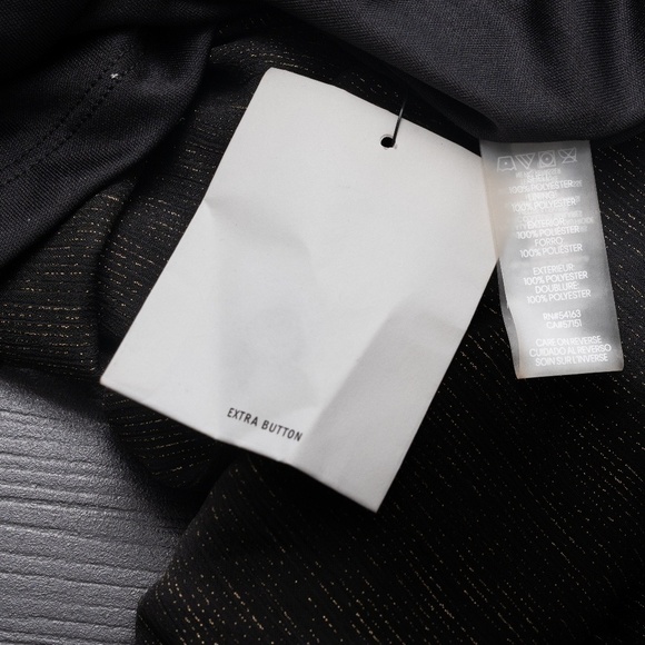 Calvin Klein. Sheer Empire Waist Mini Dress. - Picture 11 of 12